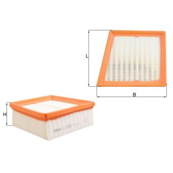 Filtre à air MAHLE OEM 1810699
