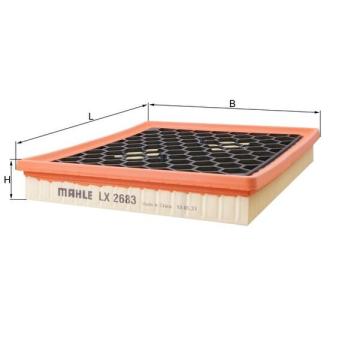 Filtre à air MAHLE OEM 834647