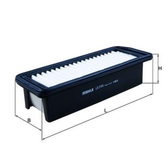 Filtre à air MAHLE OEM 13780B76M00