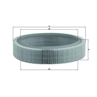 Filtre à air MAHLE OEM 3343679