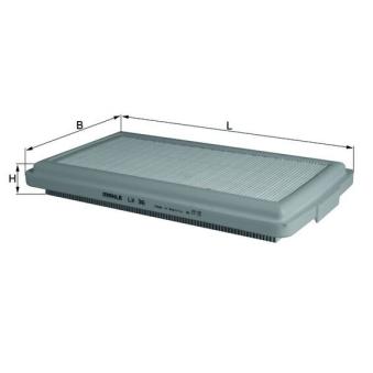 Filtre à air MAHLE OEM 13721287681