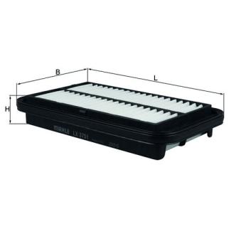 Filtre à air MAHLE OEM 1378068K00