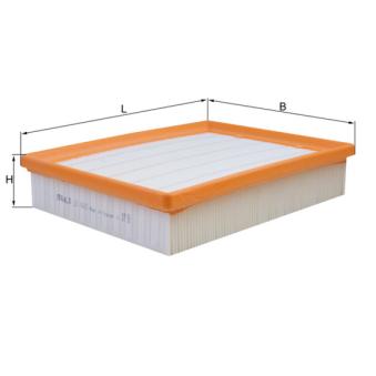 Filtre à air MAHLE LX 4065 pour AUDI A6 2.0 EcoBlue AWD - 190cv