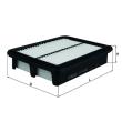 MAHLE LX 4142 - Filtre à air