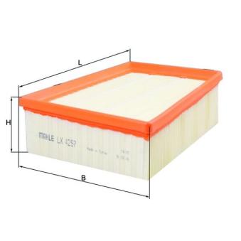 Filtre à air MAHLE OEM 165467860R