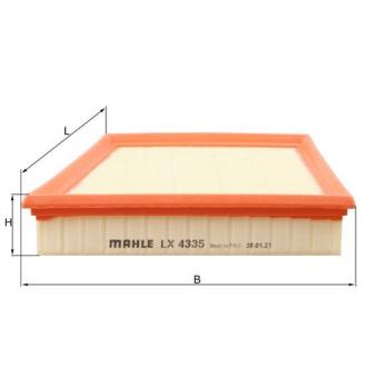 Filtre à air MAHLE OEM GX739601BA