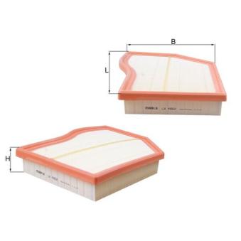 Filtre à air MAHLE OEM A6540940204