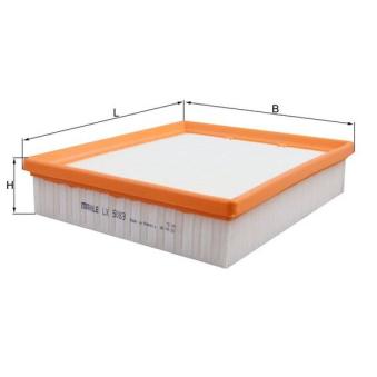 Filtre à air MAHLE OEM DS739601BA