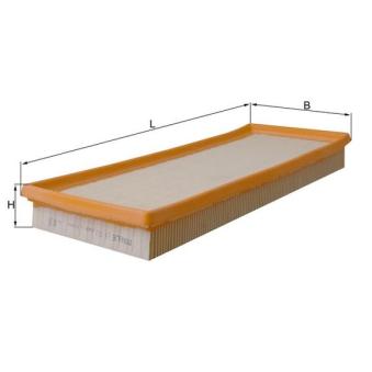 Filtre à air MAHLE OEM 1665410