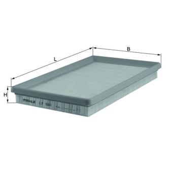 Filtre à air MAHLE OEM 834289