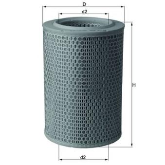 Filtre à air MAHLE OEM 500038756