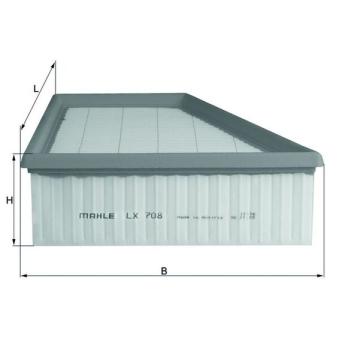 Filtre à air MAHLE OEM 5Z0129620A