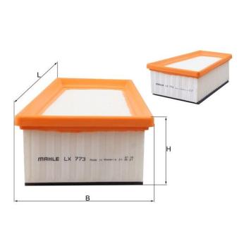 Filtre à air MAHLE OEM 4430737