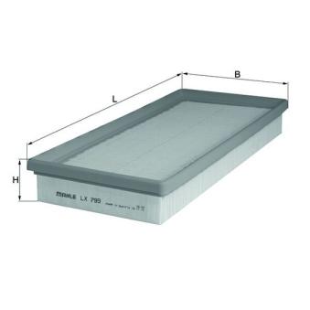 Filtre à air MAHLE OEM F43X9601BB Filtre à air MAHLE OEM F43X9601BB