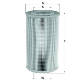 Filtre à air MAHLE OEM 16546OW800 Filtre à air MAHLE OEM 16546OW800