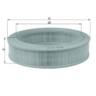 Filtre à air MAHLE OEM 7701349530