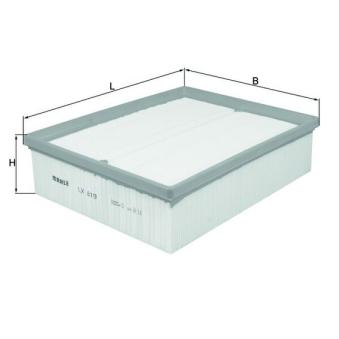 Filtre à air MAHLE OEM 06C133843