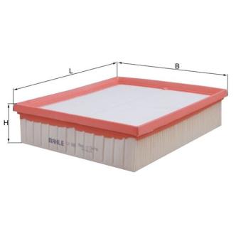 Filtre à air MAHLE OEM ESR4238 Filtre à air MAHLE OEM ESR4238