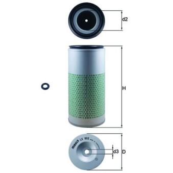 Filtre à air MAHLE OEM ESR2747