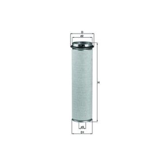 Filtre à air secondaire MAHLE OEM 692380