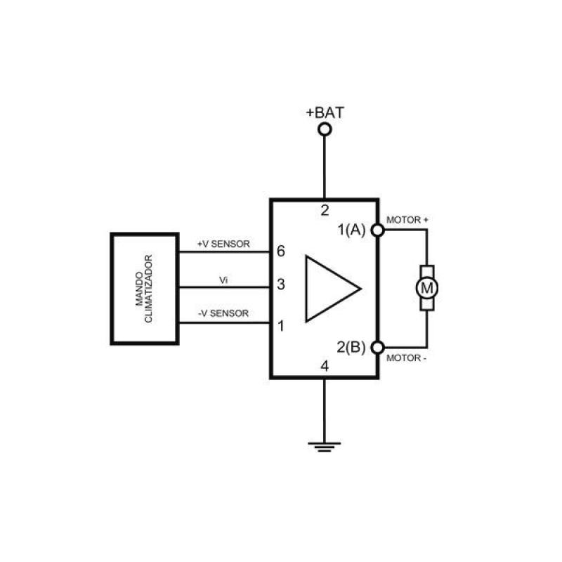 Appareil de commande, climatisation MAHLE MELM 4 - Visuel 1