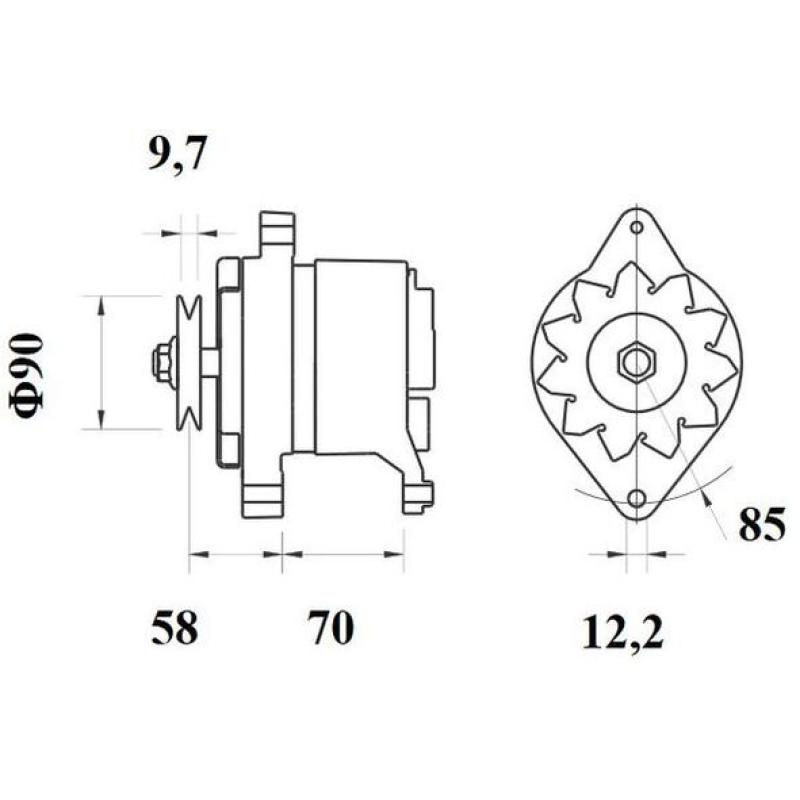 Alternateur MAHLE MG 42 - Visuel 2