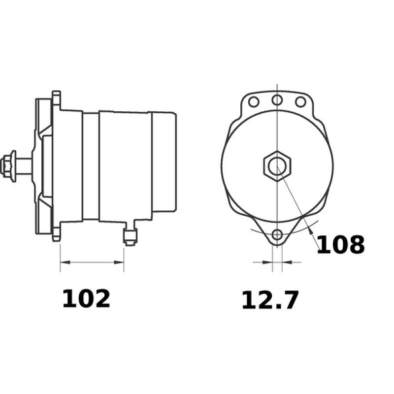 Alternateur MAHLE MG 78 - Visuel 1