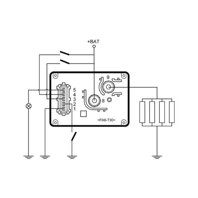 Appareil de commande, temps de préchauffage MAHLE MHG 56 - Visuel 1