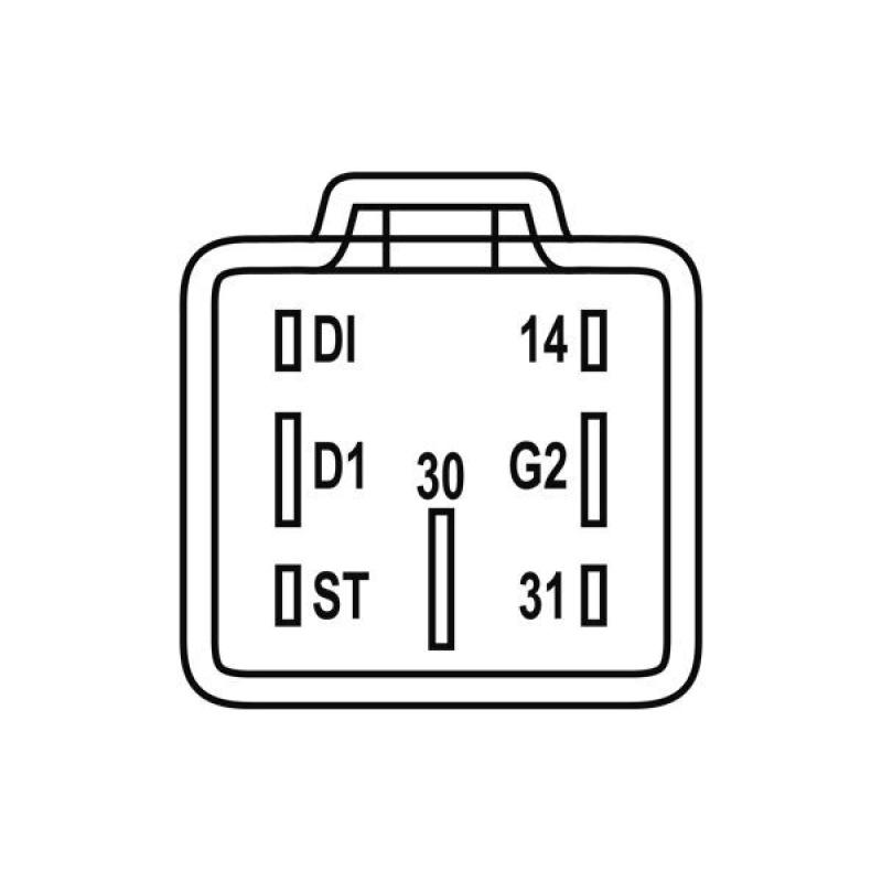 Appareil de commande, temps de préchauffage MAHLE MHG 7 - Visuel 1