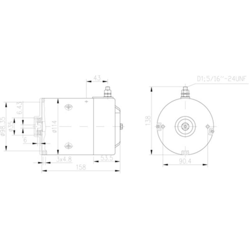 Moteur électrique MAHLE MM 367 - Visuel 1
