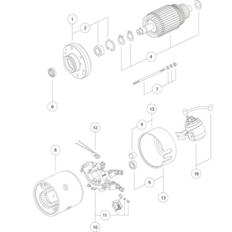 Moteur électrique MAHLE MM 367 - Visuel 2