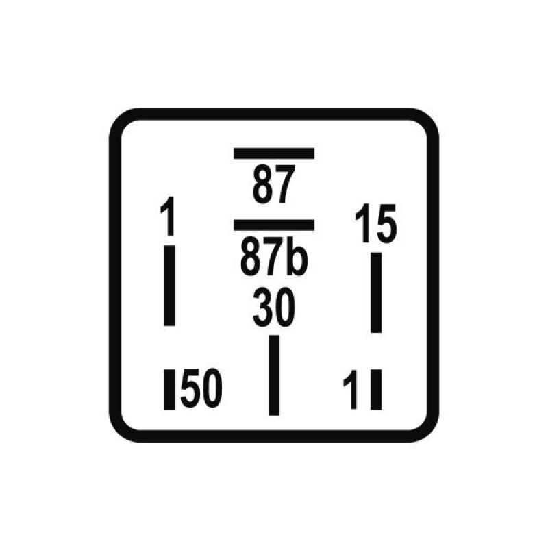 Relais, pompe à carburant MAHLE MR 111 - Visuel 1