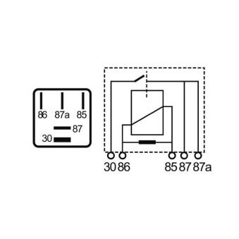 Relais, courant de travail MAHLE [MR 3]