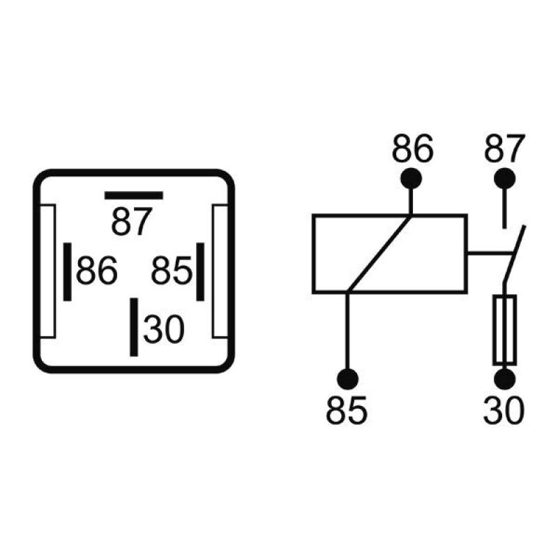 Relais, courant de travail MAHLE MR 51 - Visuel 1