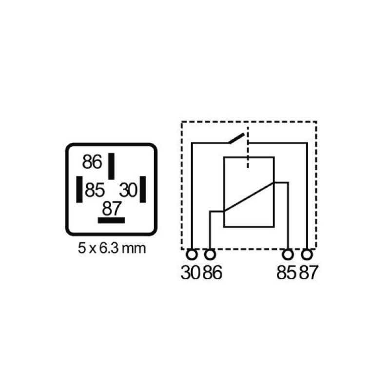 Relais, courant de travail MAHLE MR 72 - Visuel 1