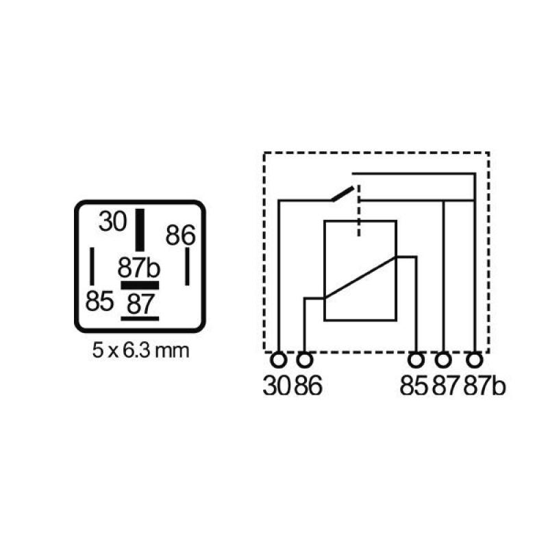 Relais, courant de travail MAHLE MR 9 - Visuel 1