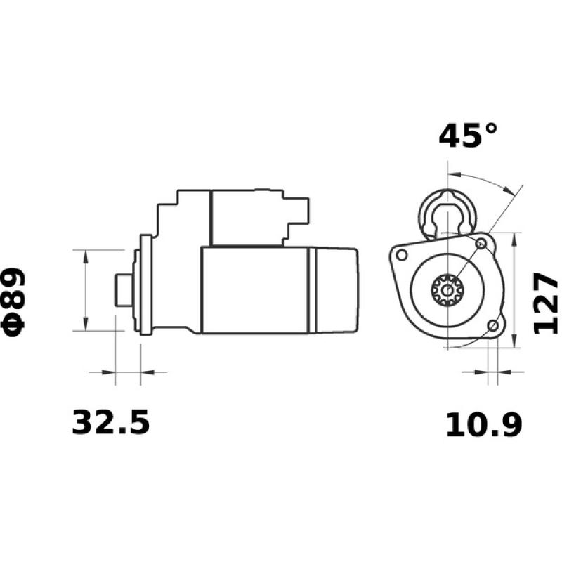 Démarreur MAHLE MS 1 - Visuel 1