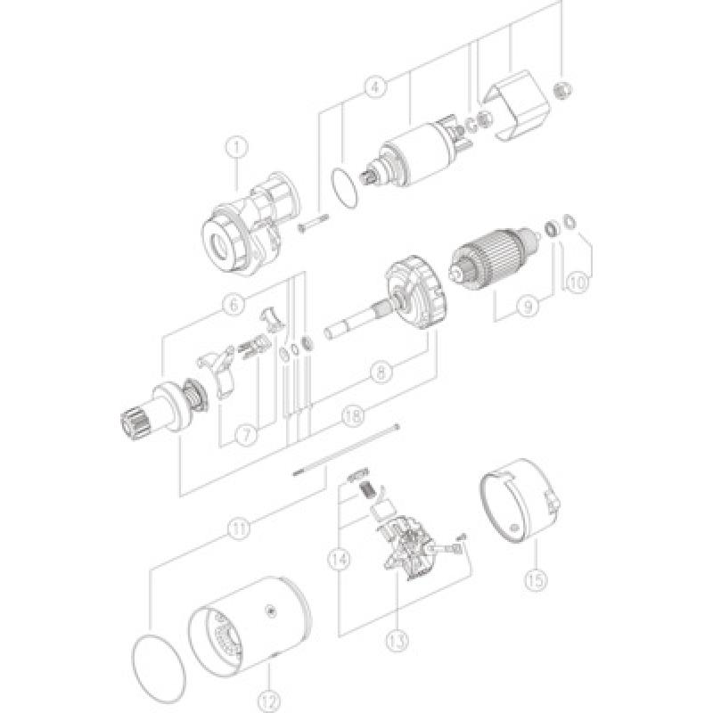 Démarreur MAHLE MS 176 - Visuel 2