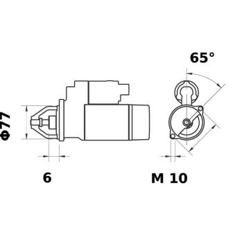 Démarreur MAHLE MS 233