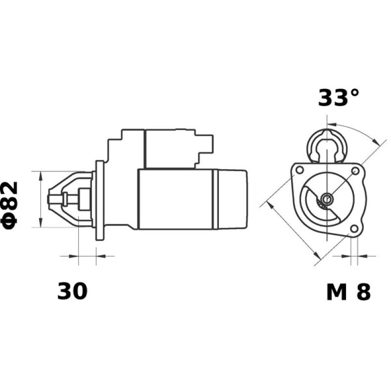 Démarreur MAHLE MS 288 - Visuel 1