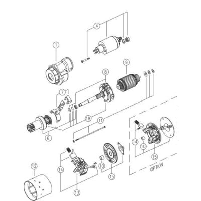 Démarreur MAHLE MS 359 - Visuel 2