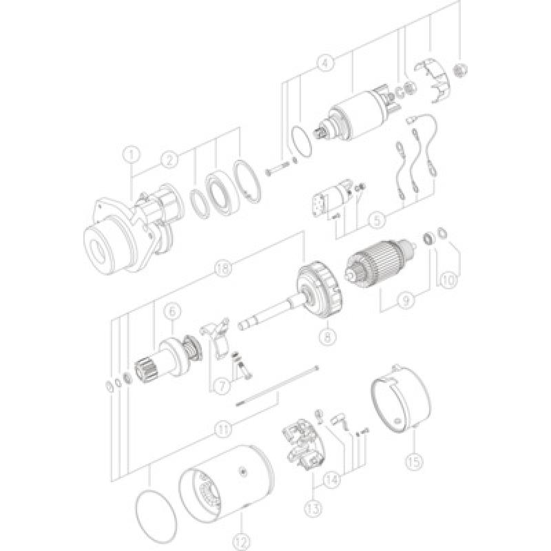 Démarreur MAHLE MS 447 - Visuel 2
