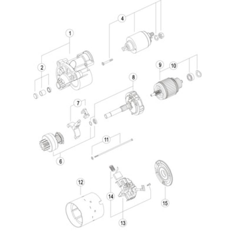 Démarreur MAHLE MS 59 - Visuel 2