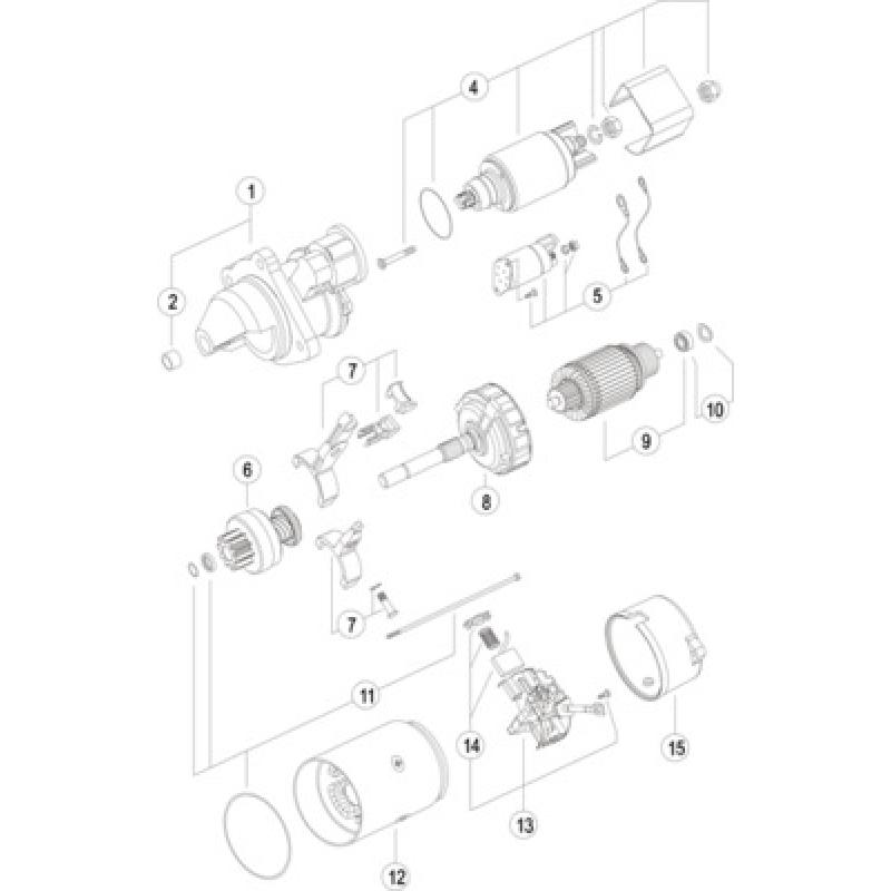 Démarreur MAHLE MS 657 - Visuel 2