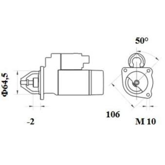 Démarreur MAHLE OEM 2330000QAX