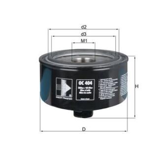 Filtre à huile MAHLE OEM 062115561B