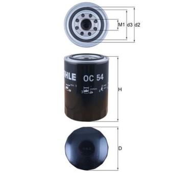 Filtre à huile MAHLE OEM 91110775400