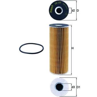 Filtre à huile MAHLE OEM A1041840225