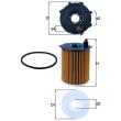 MAHLE OX 171/2D - Filtre à huile