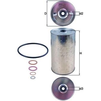 Filtre à huile MAHLE OEM 98073